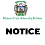 PLASU Realease Of Admission And Registration For 2025-2026 Academic Session