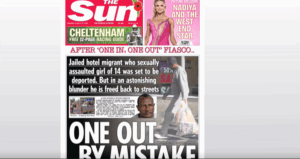 National newspaper front pages for today