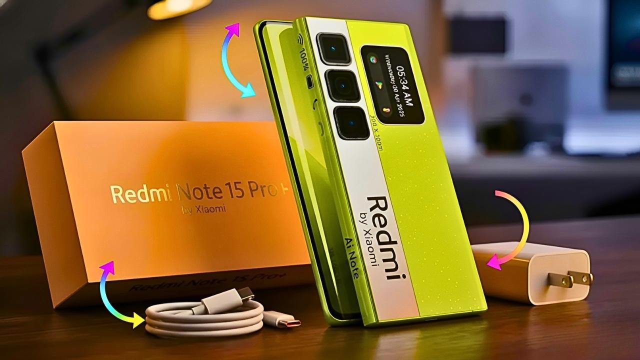 Redmi Today unlock Note 15 Pro with 5G Network