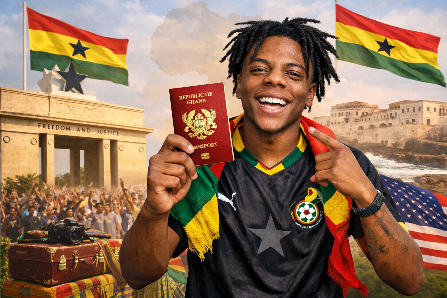 IShowSpeed Secures Ghanaian Passport After Completing Historic Africa Tour