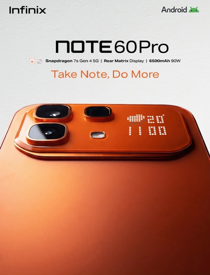 Infinix Note 60 Pro: Full Specifications and Features Overview