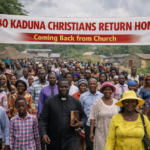 80 Kaduna Worshippers Return Home After Escaping Kidnappers