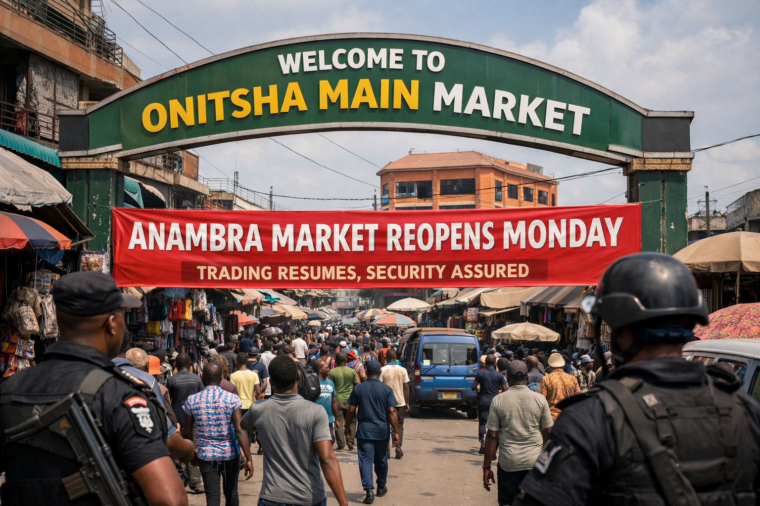 Anambra Govt Announces Reopening of Onitsha Main Market on Monday