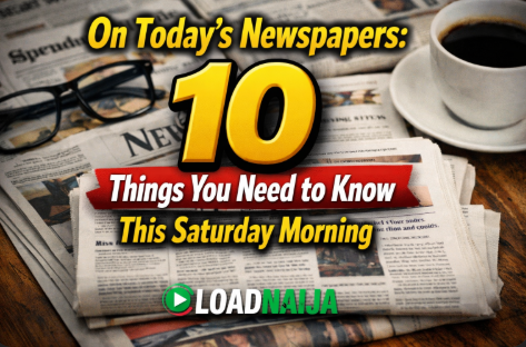 Top 10 Stories on Today’s Newspapers – Saturday Morning Update
