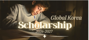 Global Korea Scholarship 2026-2027 for Graduate Degrees