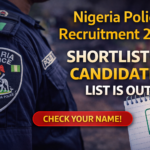 Nigeria Police Recruitment 2026 shortlisted candidates list