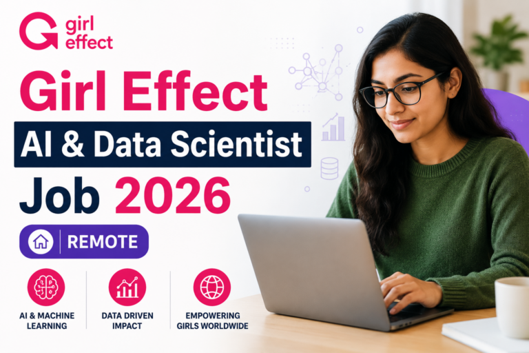 Data Science & Girl Effect AI 2026 fully Remote Job