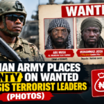 Nigerian Army Places Bounty on Wanted ISWAP/ISIS Terrorist Leaders
