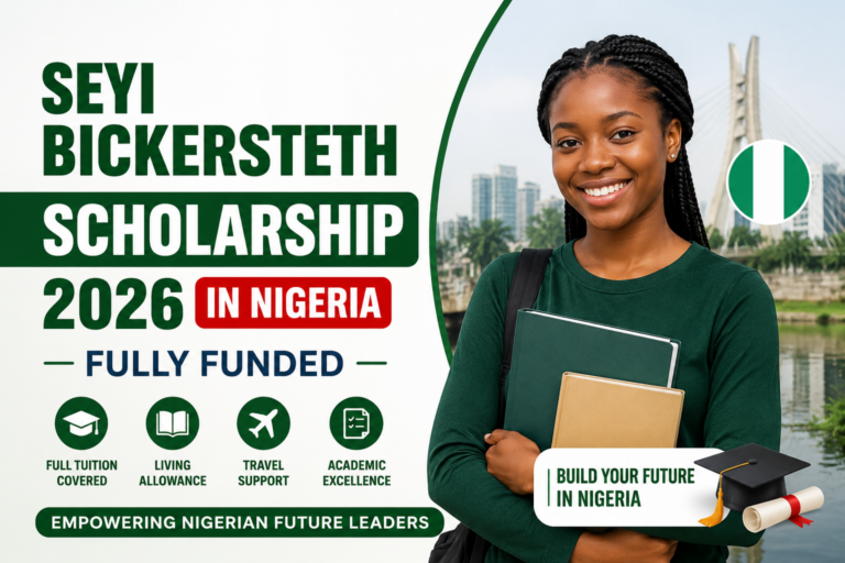 Seyi Bickersteth Scholarship 2026 in Nigeria | Fully Funded