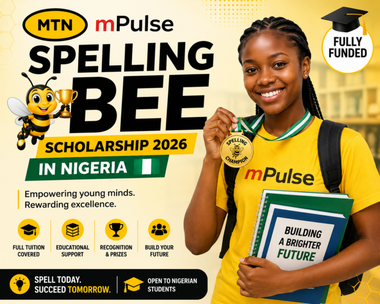 MTN mPulse Spelling Bee Scholarship 2026 in Nigeria