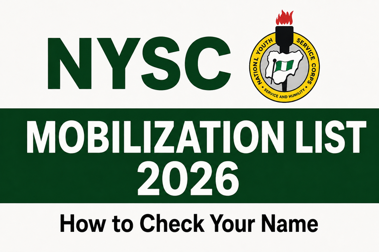 Check Your Name On The 2026 NYSC Mobilization List Now