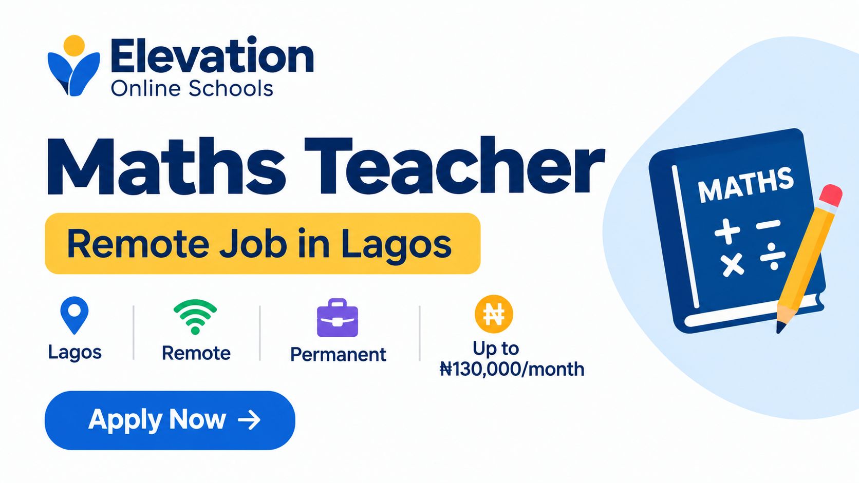 Maths Teacher at Elevation Online Schools